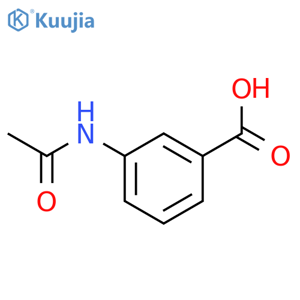 3-Acetamidobenzoic acid structure
