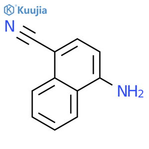 4-aminonaphthalene-1-carbonitrile structure