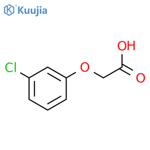 3-Chlorophenoxyacetic acid structure