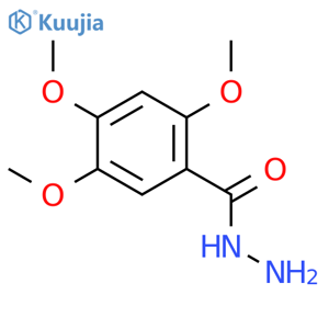 2,4,5-Trimethoxybenzohydrazide structure