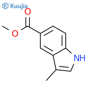 Methyl 3-methyl-1H-indole-5-carboxylate structure