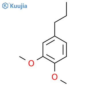 1,2-Dimethoxy-4-propylbenzene structure