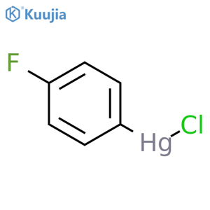 MERCURY, CHLORO(4-FLUOROPHENYL)- structure