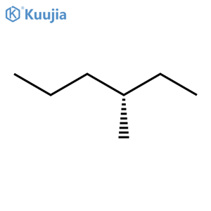 3-Methylhexane structure