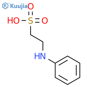 2-(Phenylamino)ethanesulfonic acid structure