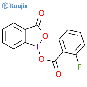 1,2-Benziodoxol-3(1H)-one, 1-[(2-fluorobenzoyl)oxy]- structure