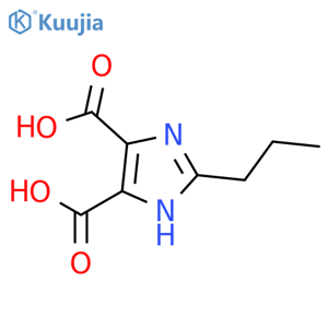 2-Propylimidazole-4,5-dicarboxylic acid structure