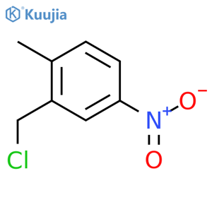 2-(Chloromethyl)-1-methyl-4-nitrobenzene structure