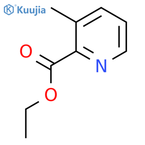 ethyl 3-methylpyridine-2-carboxylate structure