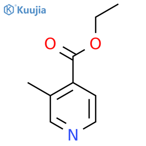 Ethyl 3-methylisonicotinate structure