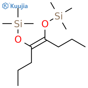 3,6-Dioxa-2,7-disilaoct-4-ene, 2,2,7,7-tetramethyl-4,5-dipropyl-, (Z)- structure