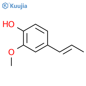 Phenol,2-methoxy-4-(1Z)-1-propen-1-yl- structure