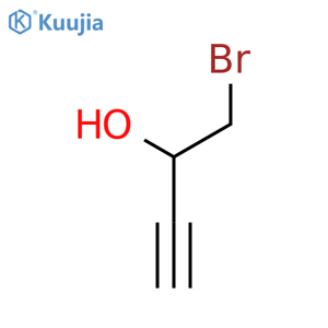 3-Butyn-2-ol, 1-bromo- structure