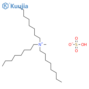 Methyltrioctylammonium hydrogen sulfate structure