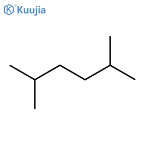 2,5-Dimethylhexane structure