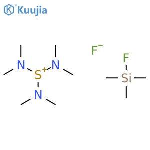 Tris(dimethylamino)sulfonium Difluorotrimethylsilicate structure