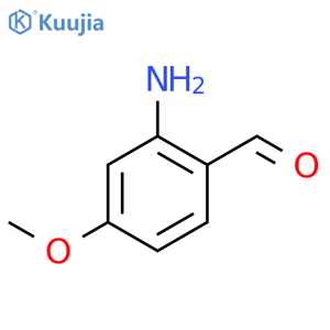 2-Amino-4-methoxybenzaldehyde structure