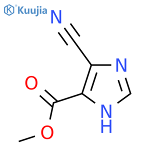 methyl 5-cyano-1H-imidazole-4-carboxylate structure