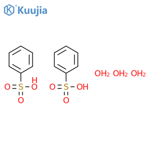 Benzenesulfonicacid, hydrate (2:3) structure