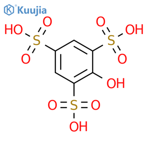 1,3,5-Benzenetrisulfonic acid, 2-hydroxy- structure