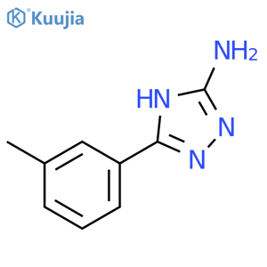 5-(3-Methylphenyl)-4H-1,2,4-triazol-3-amine structure