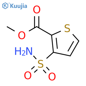 Methyl 3-Aminosulfonyl-2-thiopene Carboxylate structure