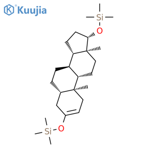 Silane, [[(5a,17b)-androst-2-ene-3,17-diyl]bis(oxy)]bis[trimethyl- structure