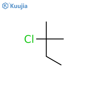 2-Chloro-2-methylbutane structure