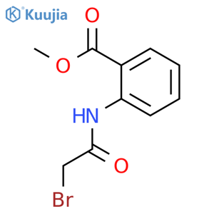 METHYL 2-((BROMOACETYL)AMINO)BENZOATE structure