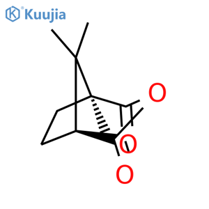 3-Oxabicyclo[3.2.1]octane-2,4-dione,1,8,8-trimethyl-, (1R,5S)- structure