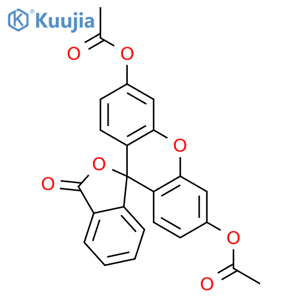 Fluorescein diacetate structure