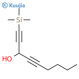 1,4-Nonadiyn-3-ol, 1-(trimethylsilyl)- structure