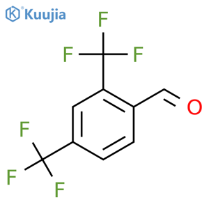 2,4-Bis(trifluoromethyl)benzaldehyde structure