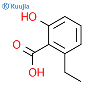 2-Ethyl-6-hydroxybenzoic acid structure