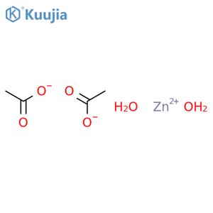 Zinc acetate dihydrate structure