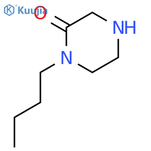 1-N-Butylpiperazin-2-one structure