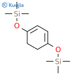 Silane, [1,3-cyclohexadiene-1,4-diylbis(oxy)]bis[trimethyl- structure