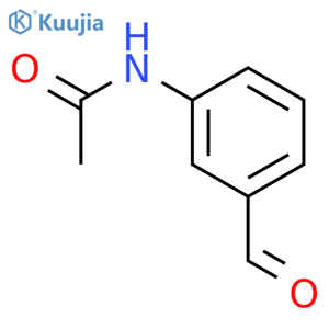 N-(3-formylphenyl)acetamide structure