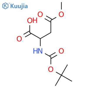 Boc-Asp(OMe)-OH structure
