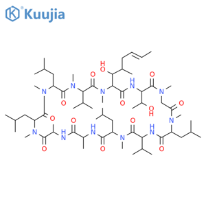 Cyclosporin C (>80%) structure