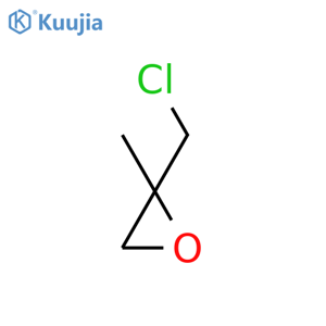 2-(Chloromethyl)-2-methyloxirane structure