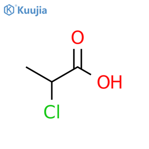 2-Chloropropanoic acid structure