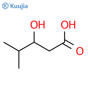 3-Hydroxy-4-methylpentanoic Acid structure