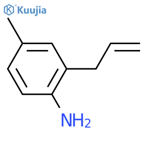 Benzenamine, 4-methyl-2-(2-propenyl)- structure