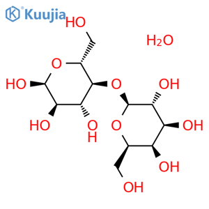 Lactose monohydrate structure