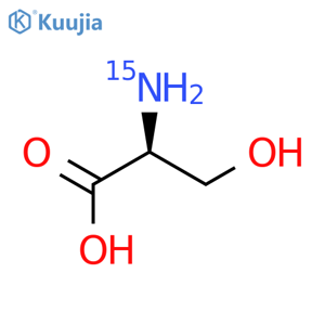 L-SERINE-15N structure