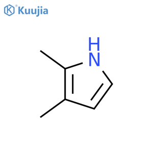 2,3-dimethyl-1H-pyrrole structure