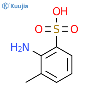 2-Amino-3-methylbenzenesulfonic acid structure