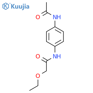 N-(4-Acetamidophenyl)-2-ethoxyacetamide structure