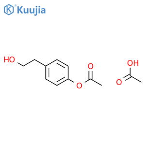 4-(2-Acetoxy-ethyl)phenyl Acetate structure